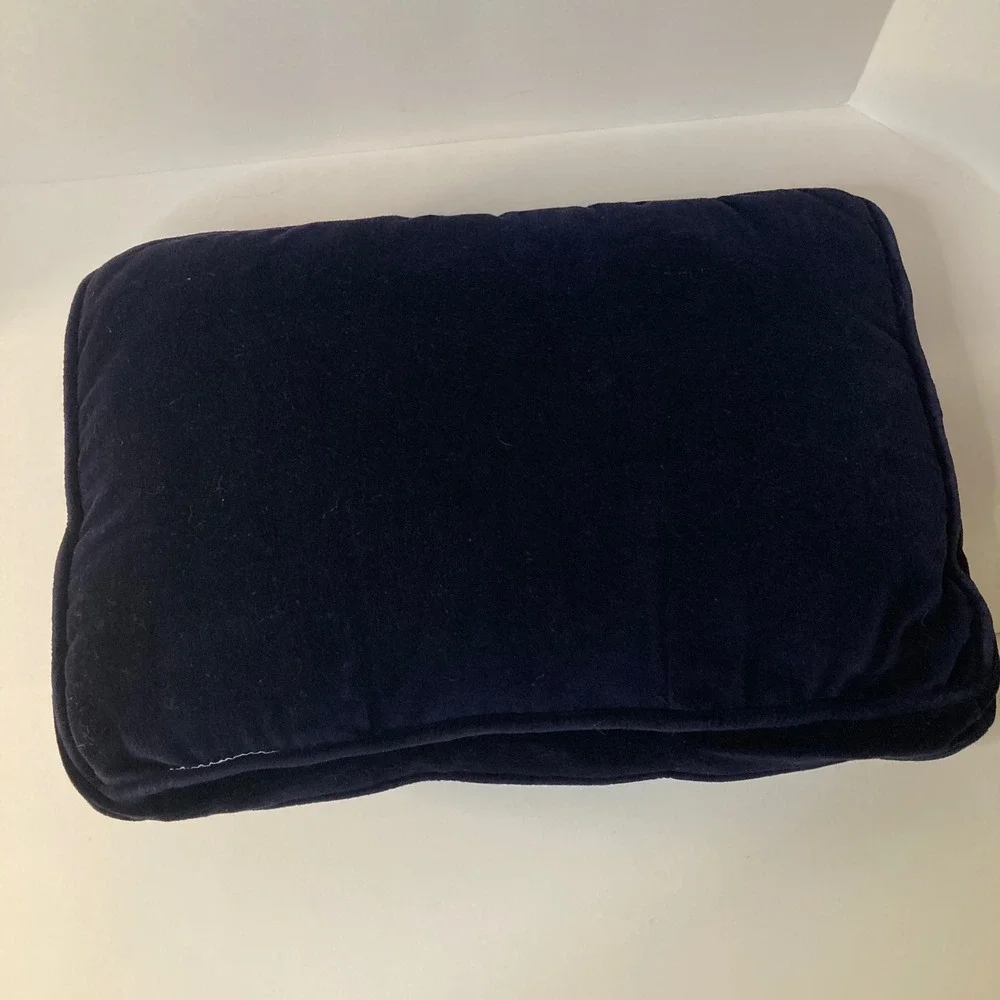 Vintage Old World Santa Tapestry Pillow Merry Christmas To All 12‎ x 18